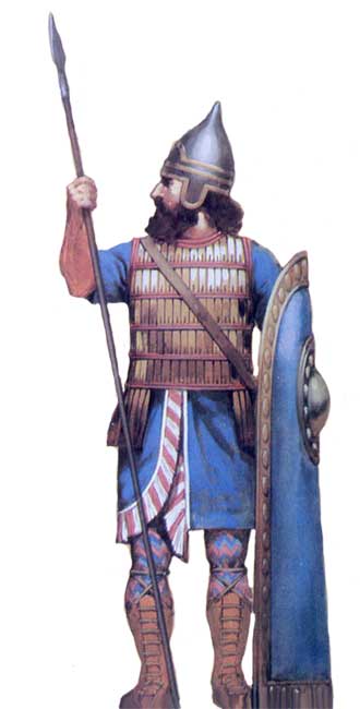 Ассирийский пехотинец