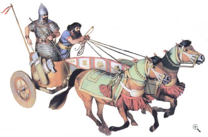 Ассирийская колесница