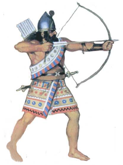 Ассирийский лучник