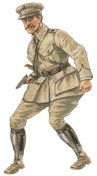 Униформа бельгийской пехоты 1914-1918 годов