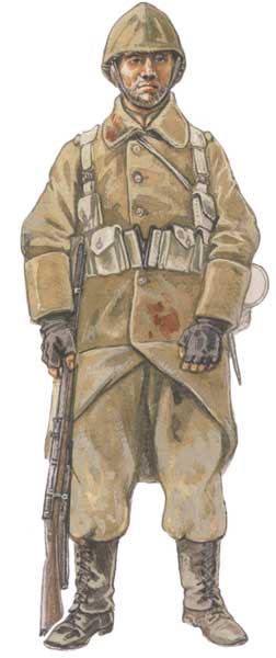 Униформа бельгийской пехоты 1914-1918 годов