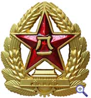 <strong>Общевойсковая кокарда Народно-Освободительной армии Китая на тулью фуражки</strong>» border=»0″ class=»aligncenter» /></a></td>
</tr>
</table>
</div>
<div align=