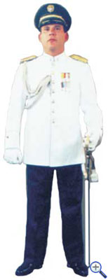 Парадная униформа старших офицеров колумбийской армии №2 для теплой погоды