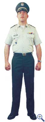 Единая униформа старших офицеров колумбийской армии №3А для теплой погоды