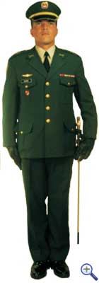 Единая униформа №3 младших офицеров колумбийской армии