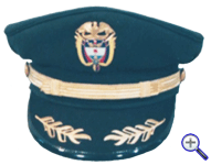 Фуражка старших офицеров армии Колумбии