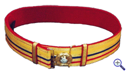 парадный поясной ремень генералов армии Колумбии