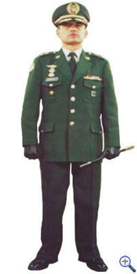 Униформа генералов колумбийской армии №3 - повседневная для холодной погоды