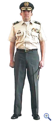 Униформа колумбийских генералов №3А для жаркой погоды