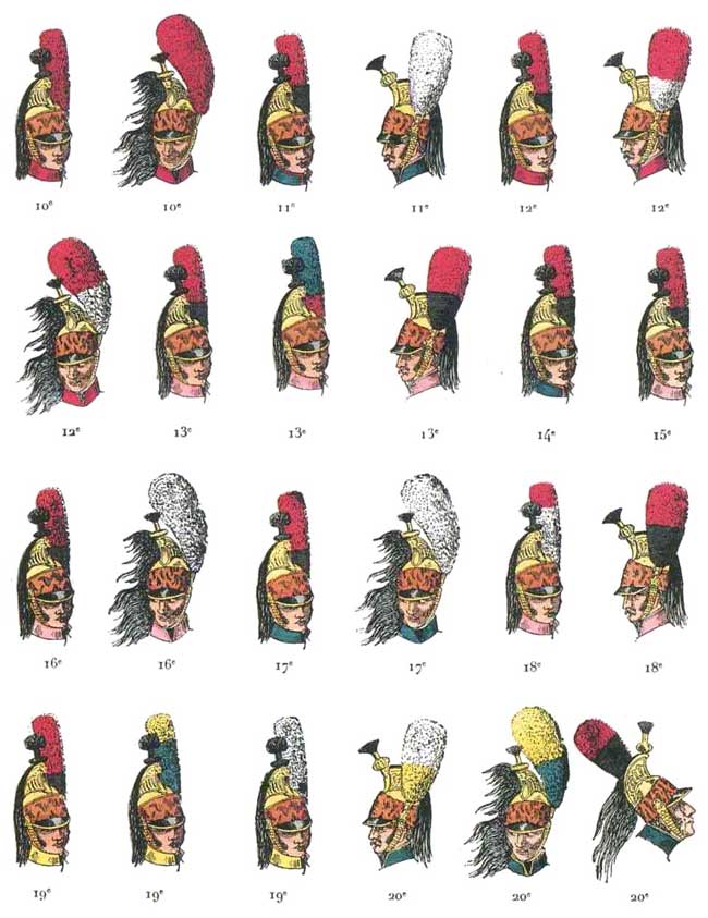 Плюмажи драгун Наполеона