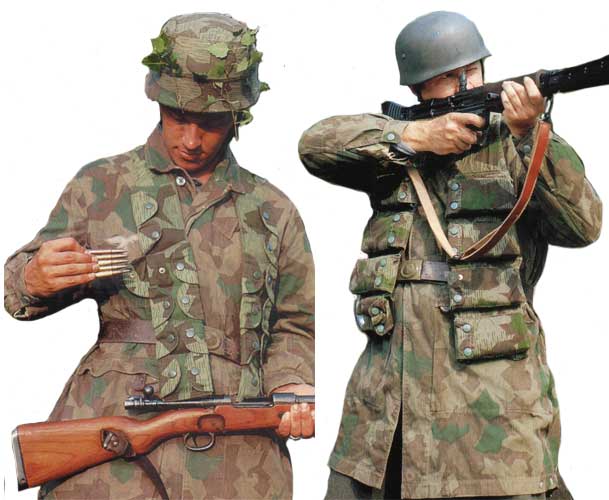 камуфляжная униформа парашютиста Германии