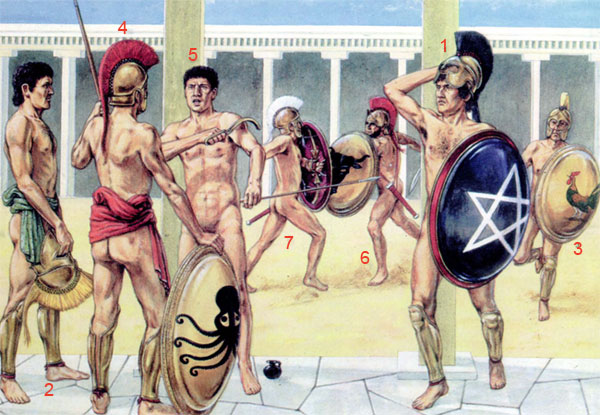 Униформа греческого гоплита