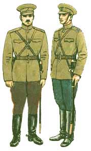 полевая униформа русских гусарских офицеров