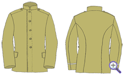 мундир походный русского солдата, 1907-1910 годы