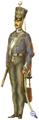 Рядовой гусарского принца Оранского полка.