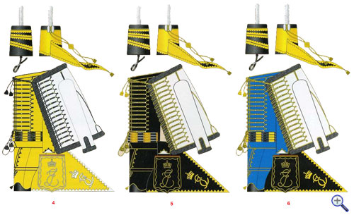 Униформа «старых» гусарских полков российской армии, 1763-1775 годы: (художники В.Передерий и С.Попов)<br />          <strong>4</strong> — Желтый гусарский полк;<br />           <strong>5</strong> — Черный гусарский полк;<br />           <strong>6</strong> — Молдавский гусарский полк.» border=»0″ class=»aligncenter» /></a></div>
<div align=