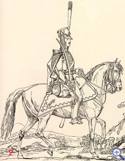 Униформа гусарского унтер-офицера 1812 года