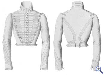 Доломан русского гусарского генерала