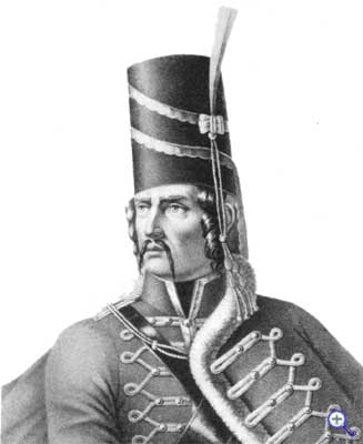 Гусарский кивер, 1763-1783 годы.