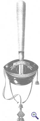 Гусарский кивер со знаками отличия