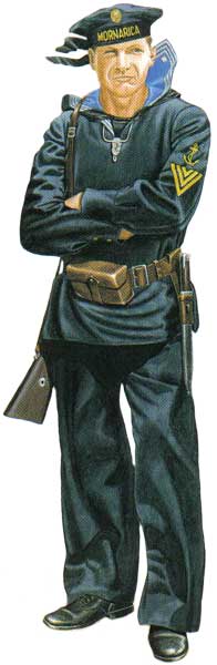 Униформа военно-морского флота Хорватии 1941-1945 годов