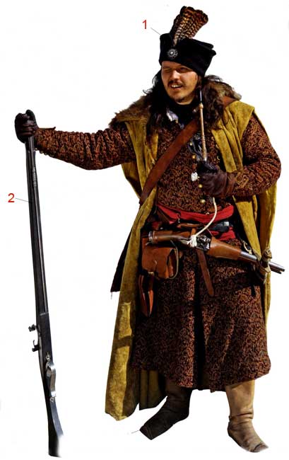 Униформа венгерского гайдука XVII века
