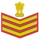 Погоны, знаки различия и нашивки сухопутных войск Индии
