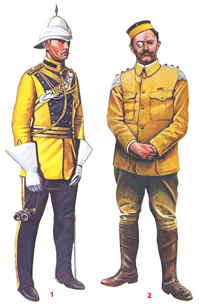 Униформа армии Индии 1837-1914 годов