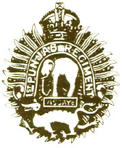 эмблема 1-й Пенджабский пехотный полк