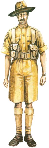 Связист (мадрасский христианин) из Индийского корпуса связи, Северная Африка, 1940-1942 годы.