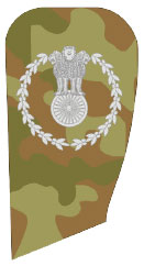 Полевые погоны, знаки различия и нашивки сухопутных войск Индии