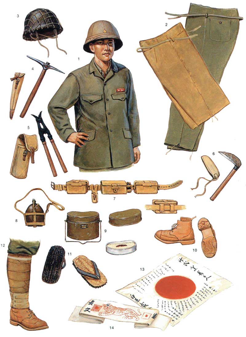 Тропическая униформа японской императорской армии
