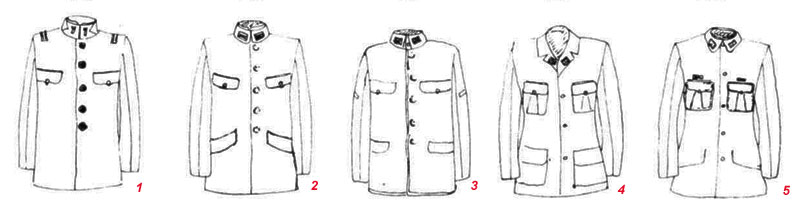 униформа японской армии