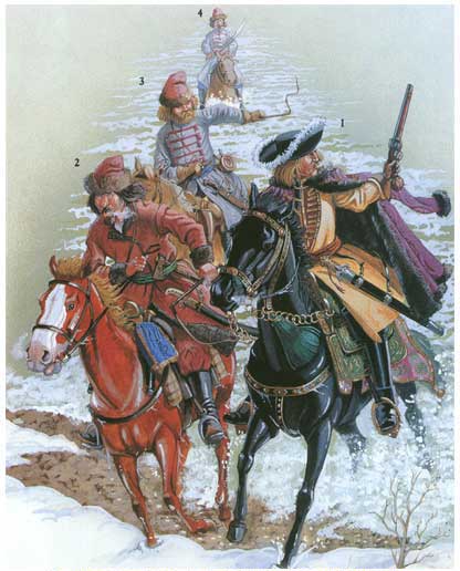 Посадская кавалерия России