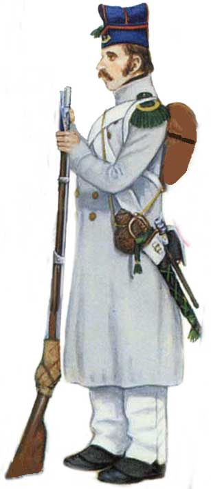 униформа линейной пехоты Наполеона