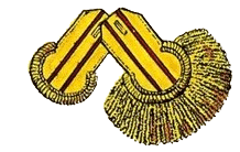 Эполеты младшего лейтенанта наполеоновской армии