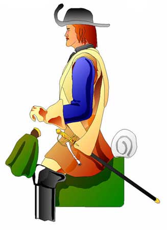 униформа кавалериста Мекленбургской армии