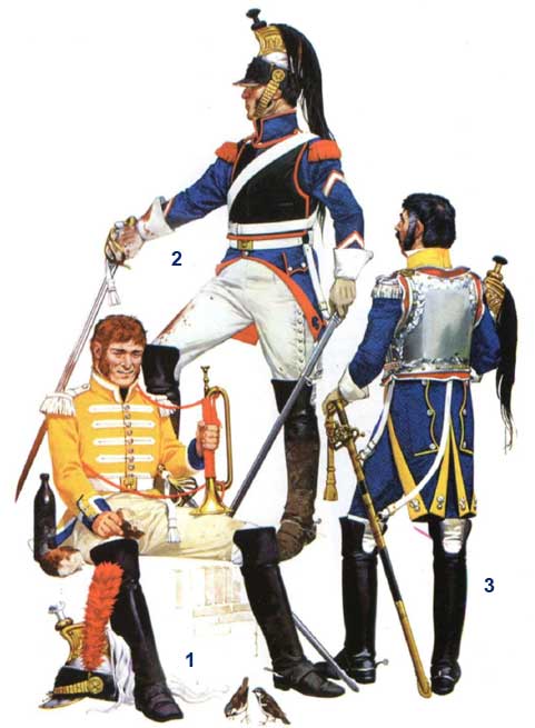 Униформа французских кирасир