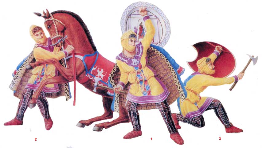 Униформа древне-персидских "бессмертных"