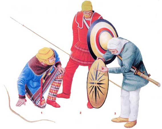 Легкая пехота Древней Персии