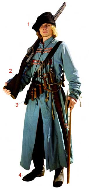 Униформа польского пехотинца XVII века