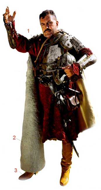 Униформа ротмистра польской кавалерии XVII века