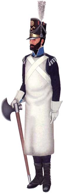 униформа линейной пехоты 1806-1814 годов