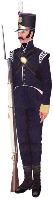 униформа линейной пехоты 1806-1814 годов