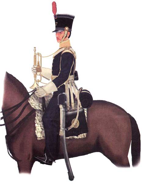униформа португальской кавалерии 1806-1814 года