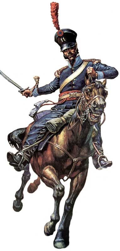 униформа португальской кавалерии 1806-1814 года