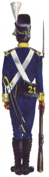 униформа линейной пехоты 1806-1814 годов