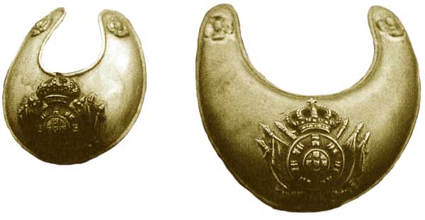 офицерские горжеты