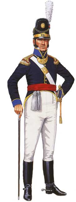 униформа линейной пехоты 1806-1814 годов