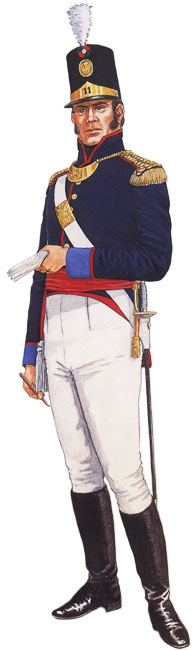 униформа линейной пехоты 1806-1814 годов